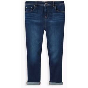 NEW Torrid Crop MidFit Super Skinny Jeans Womens 18 MId-Rise Soft Stretch Denim